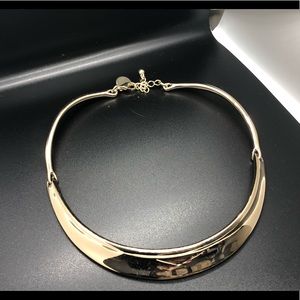 WHBM Gold Collar Necklace